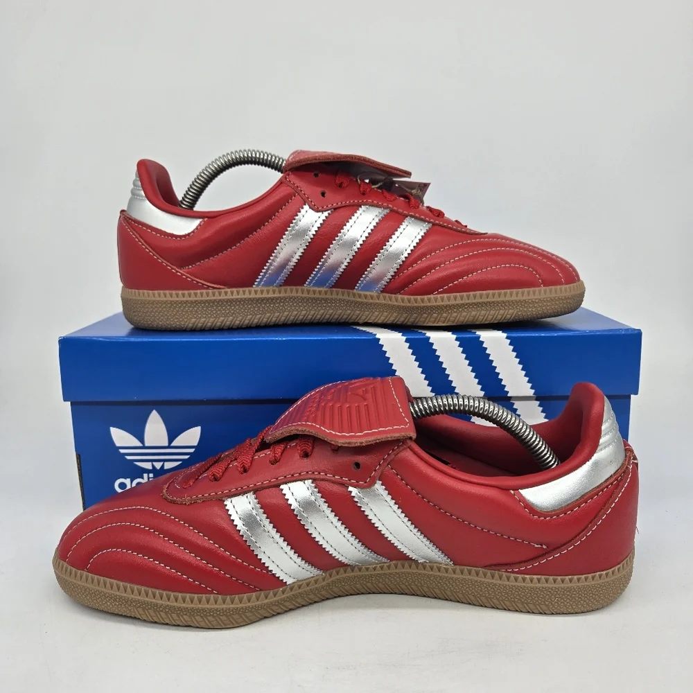 New adidas Samba LT Better Scarlet Silver Women's Shoes Size 7 - Picture 6 of 8